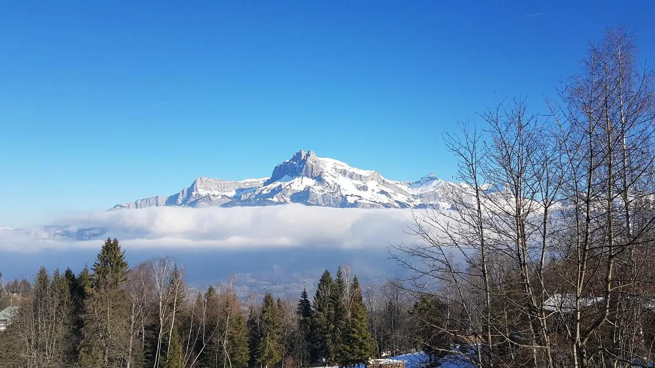 Studio Tout Confort Avec Vue Sur Les Sommets Combloux 0*,  France
